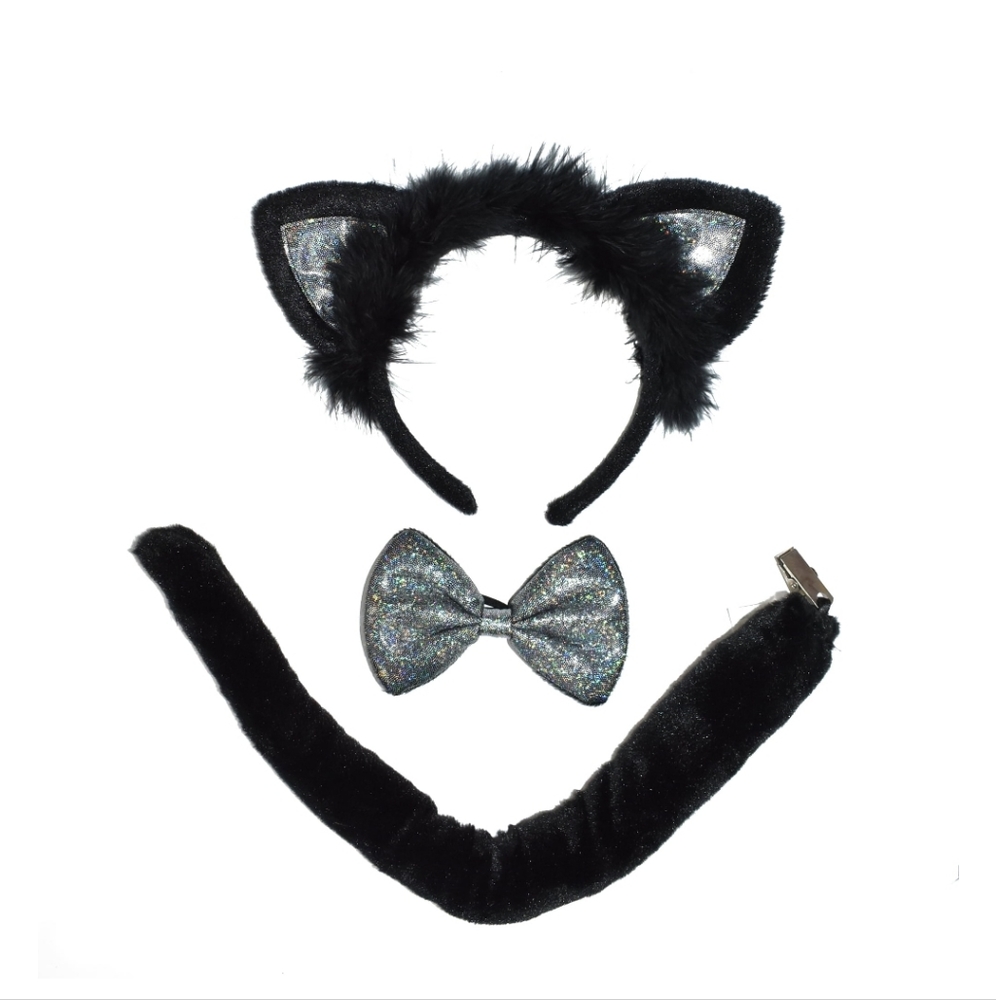 3 pieces Halloween Cat Set - Picture 2 of 5